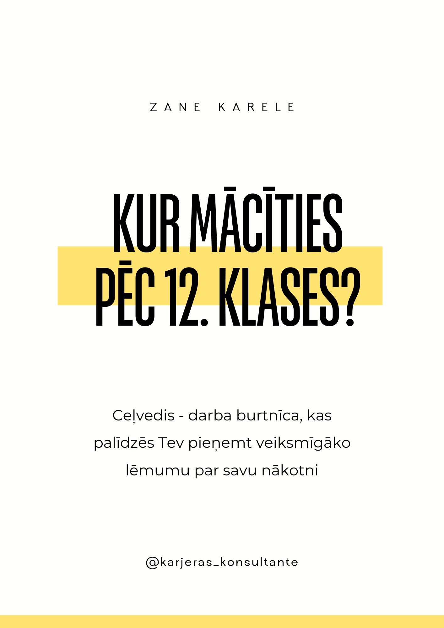 Kur mācīties pēc 12. klases?